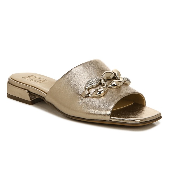 Naturalizer Women's Angie warm Silver sandals /size 6 - Picture 1 of 6